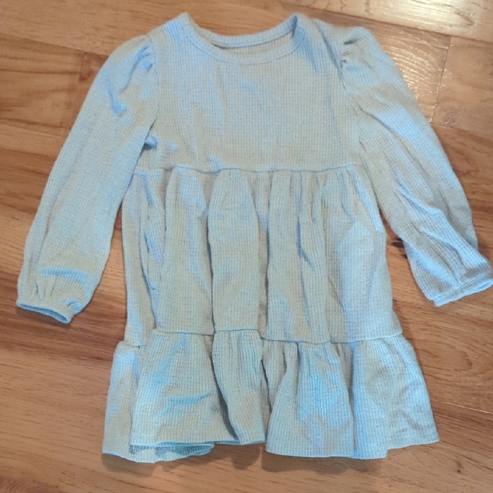 Cat & Jack Oatmeal Color Waffle Knit Top/Dress